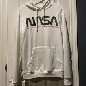 White NASA hoodie